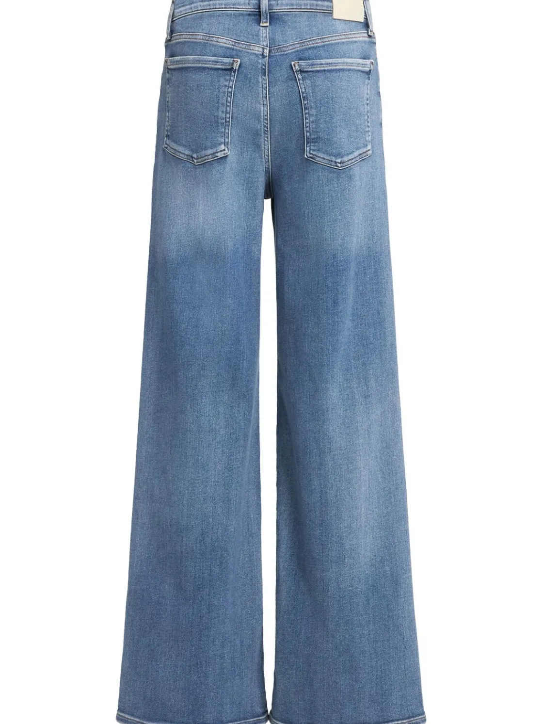 Jeans ampi vita media Lyra