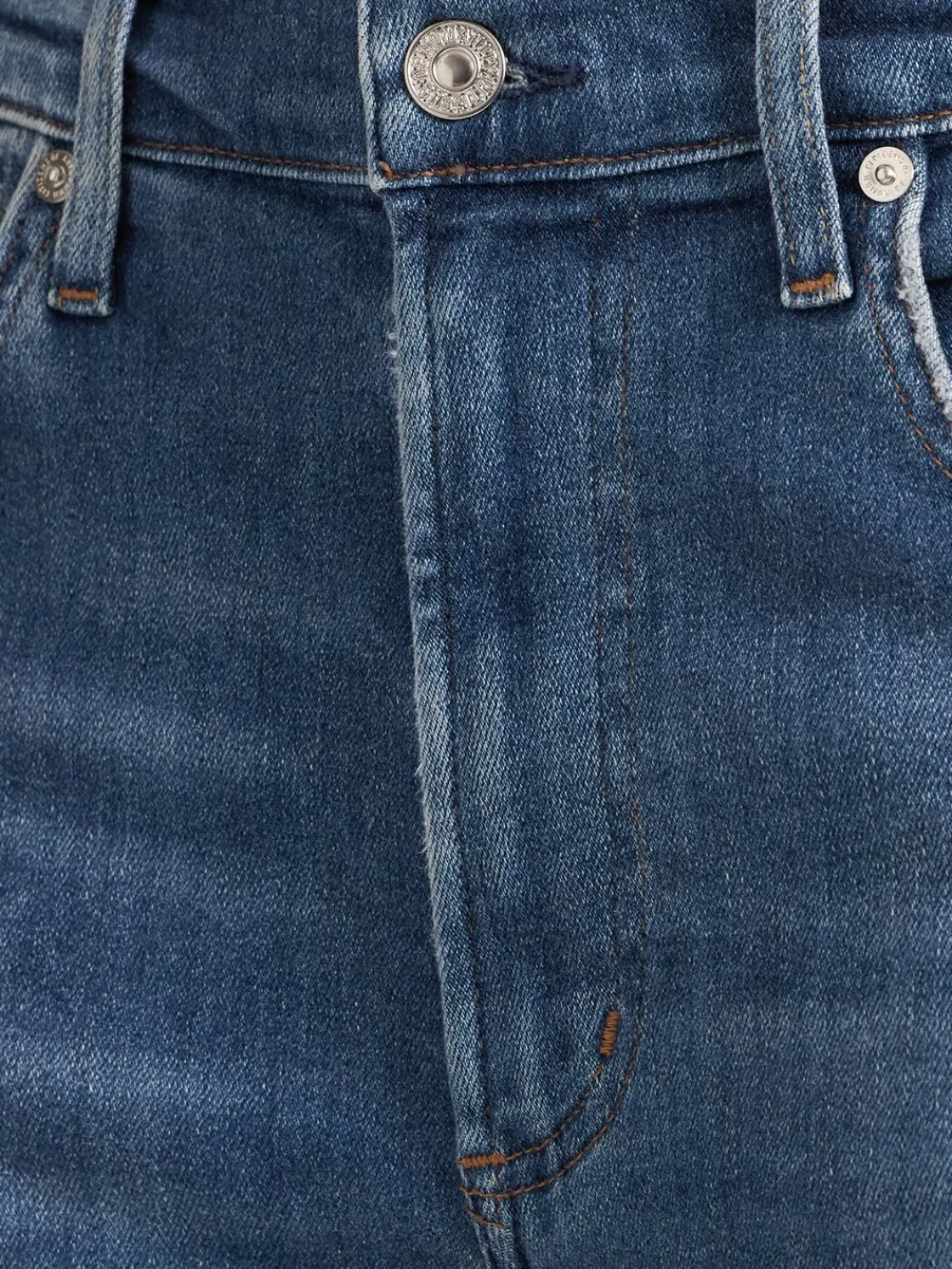 Jeans ampi vita media Lyra