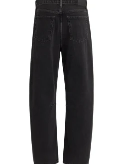 Jeans ampi vita media Miro in denim