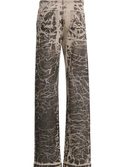 Jeans baggy vita media Geth in denim