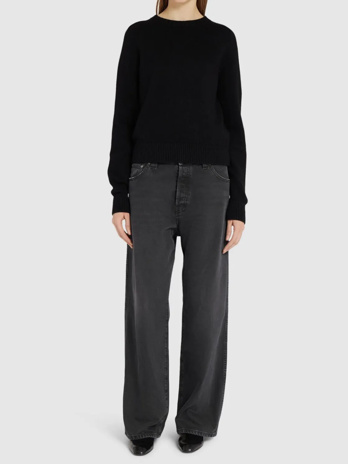 Jeans baggy vita media Winslow in denim