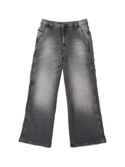 Jeans cargo in cotone stretch