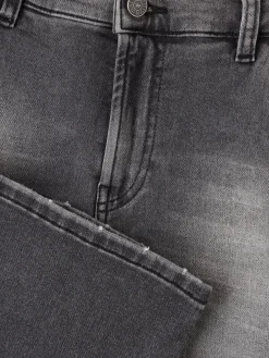 Jeans cargo in cotone stretch