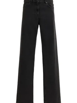 Jeans Clair a vita alta in denim