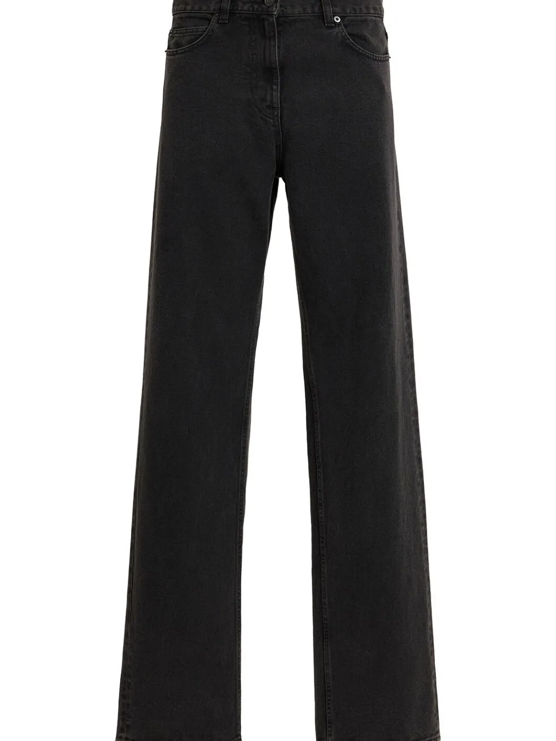 Jeans Clair a vita alta in denim