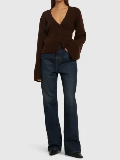Jeans dritti Bonnie a vita alta