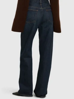 Jeans dritti Bonnie a vita alta