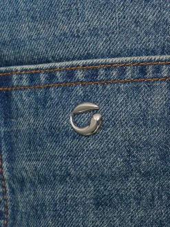 Jeans dritti in denim