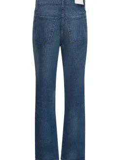 Jeans dritti 70s in denim di cotone