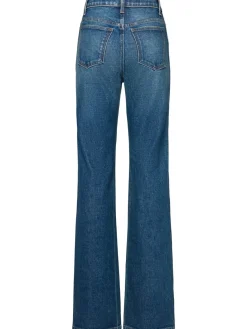 Jeans dritti vita alta Danielle in denim