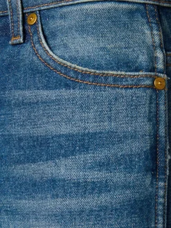 Jeans dritti vita alta Danielle in denim