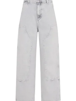 Jeans gamba ampia Brandon in cotone biologico