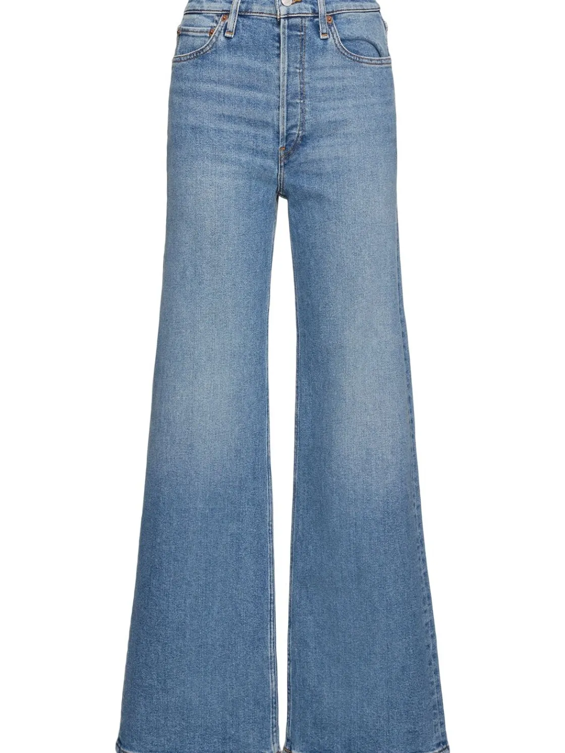 Jeans gamba ampia 70s Ultra High Rise