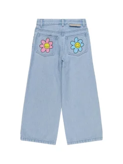 Jeans in cotone con patch