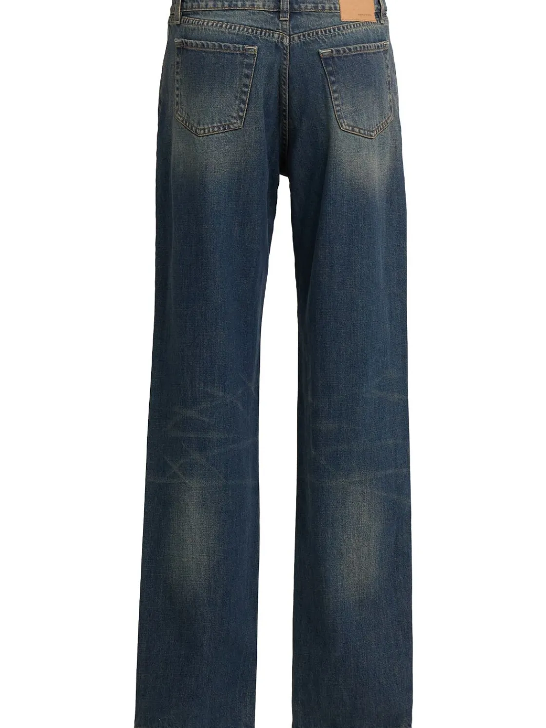 Jeans larghi in denim
