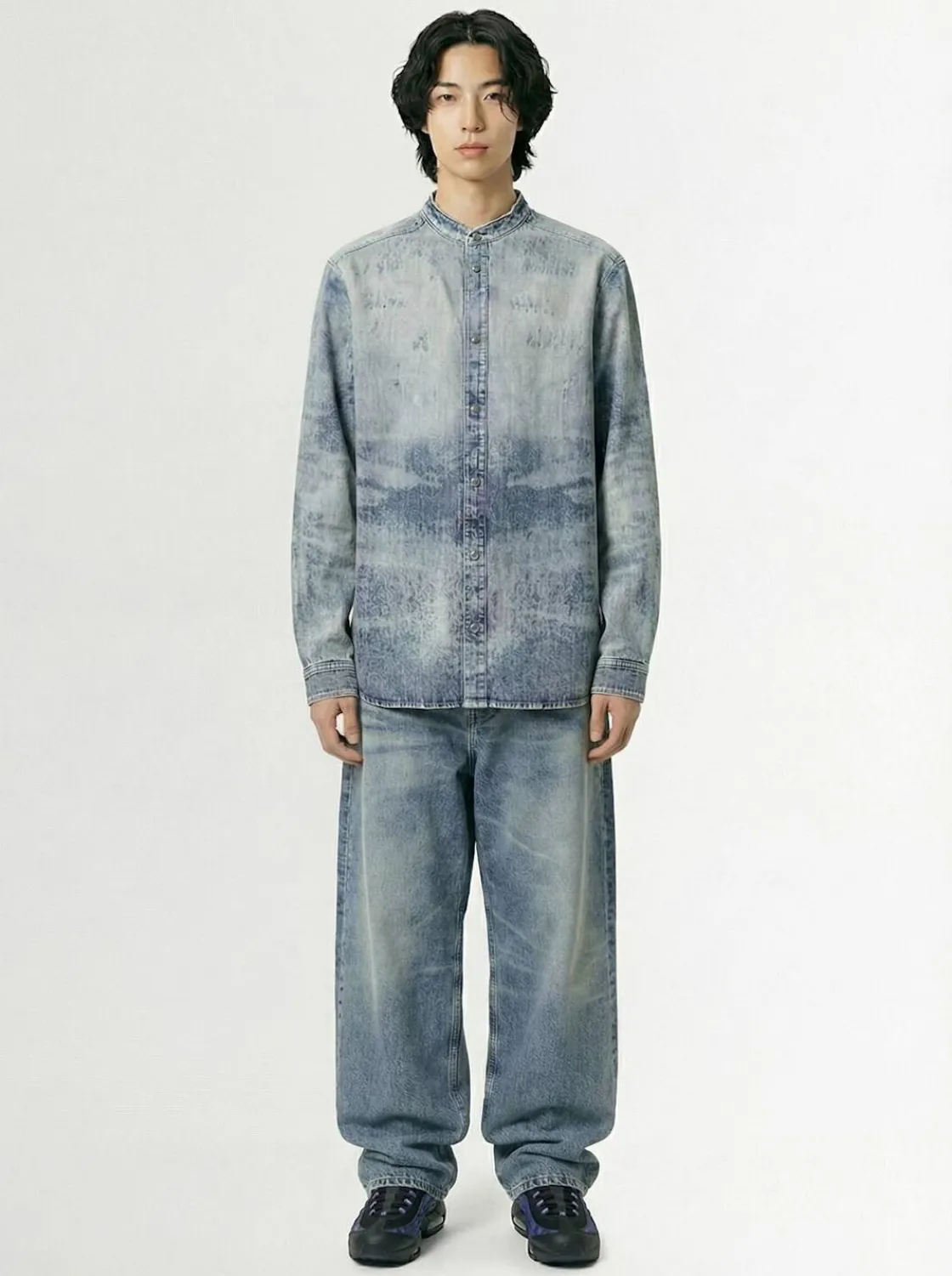 Jeans loose fit 1997 in denim di misto cotone