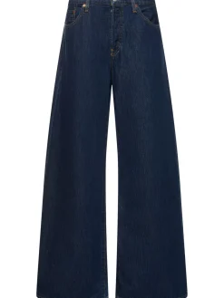 Jeans palazzo vita media