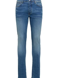 Jeans Stack in denim di cotone 15cm