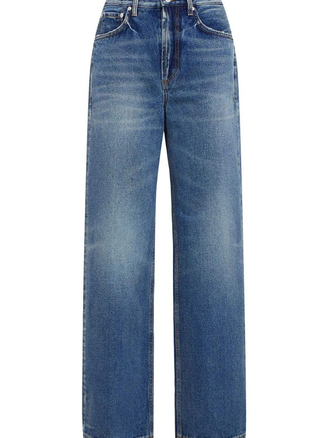 Jeans 5 tasche Clara in denim stonewash