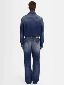 Jeans 5 tasche in denim