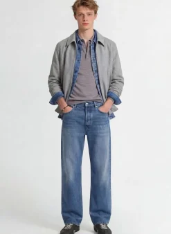 Jeans 5 tasche in denim