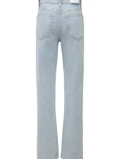 Jeans vita alta loose fit 90s distressed