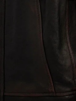 Journey leather bomber jacket