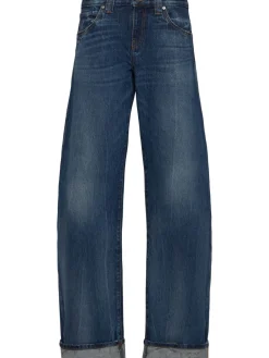 Karo straight leg denim jeans
