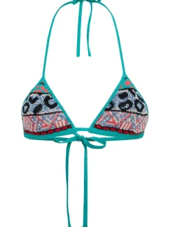 Knitted bikini top