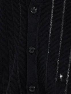 Knitted cotton cardigan
