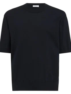 Knitted cotton t-shirt