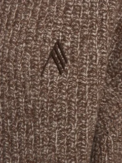 Knit zip cardigan