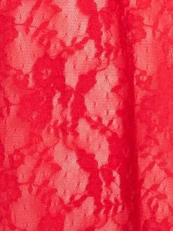 Lace slip top & thong set