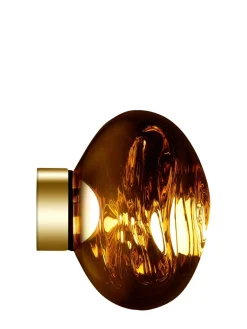 Lampada da superficie Melt Mini LED oro