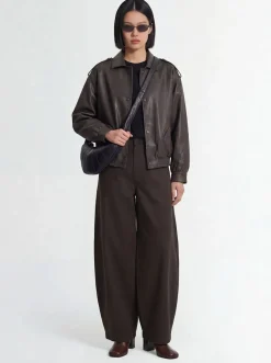 Large cotton chino pants