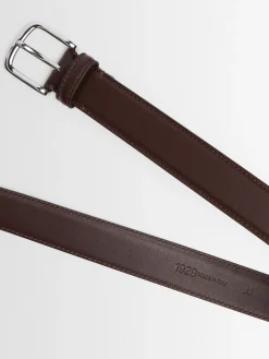 Leather belt