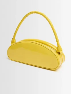Leather shoulder bag