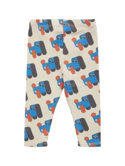 Leggings in misto cotone organico con stampa