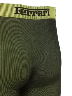 Leggings in techno senza cuciture con logo