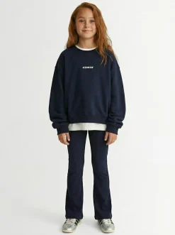 Leggings svasati in cotone stretch