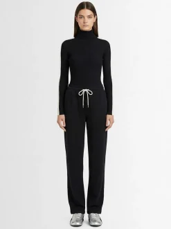 Leopold roll neck knit top