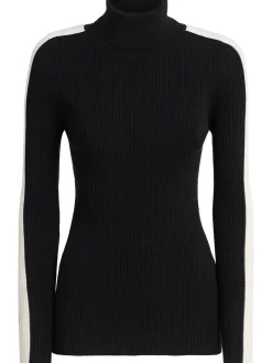 Leopold roll neck knit top