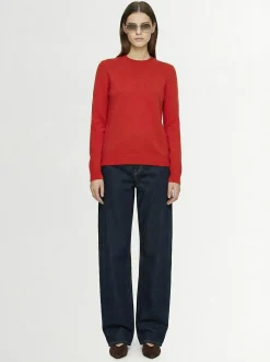 Leta cashmere round neck sweater