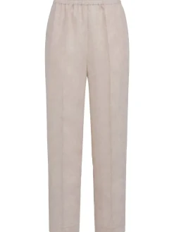 Linen wide pants