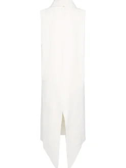 Loell acetate blend midi dress