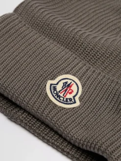 Logo cotton beanie