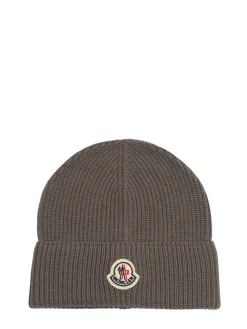 Logo cotton beanie