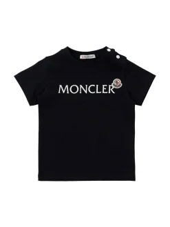 Logo cotton blend jersey t-shirt