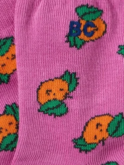 Logo cotton blend socks