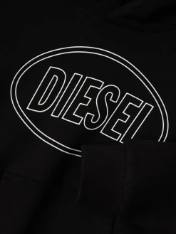 Logo cotton hoodie